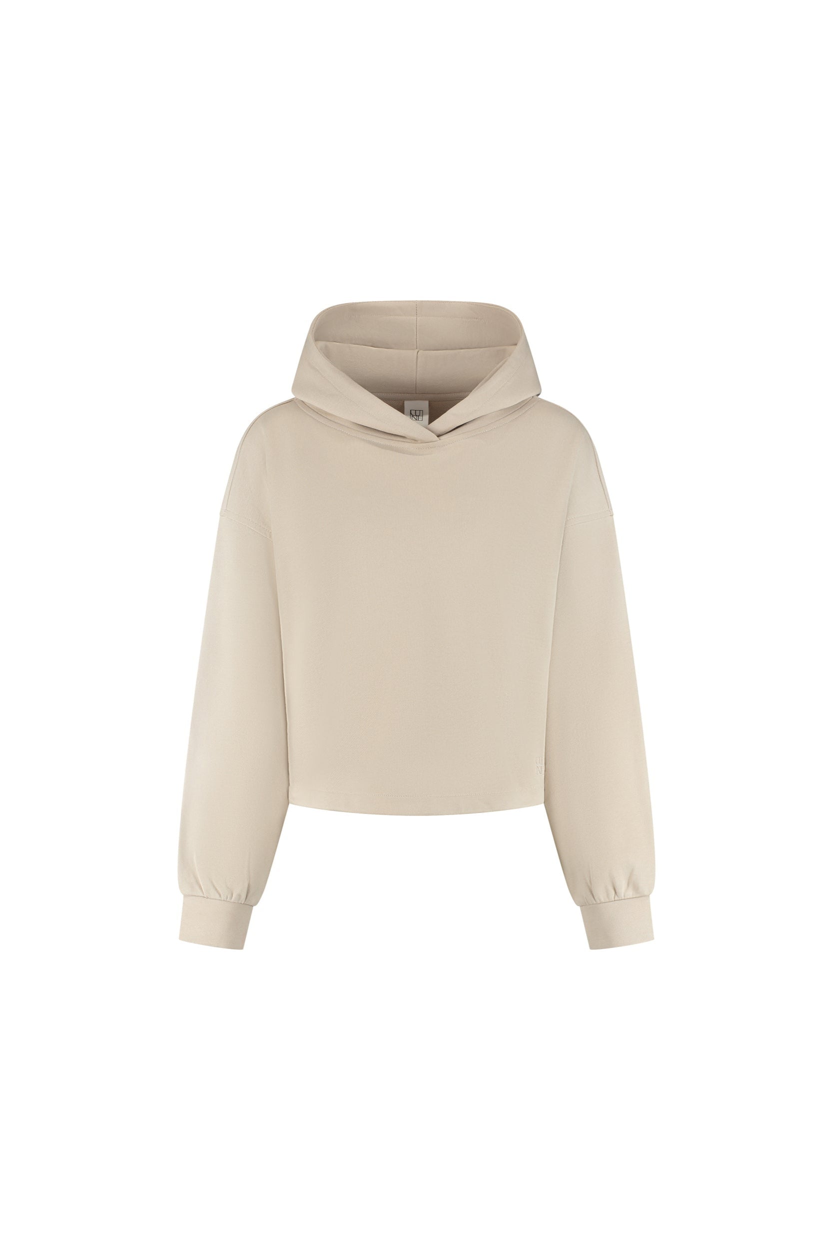 Amelia Cropped Hoodie - Feather