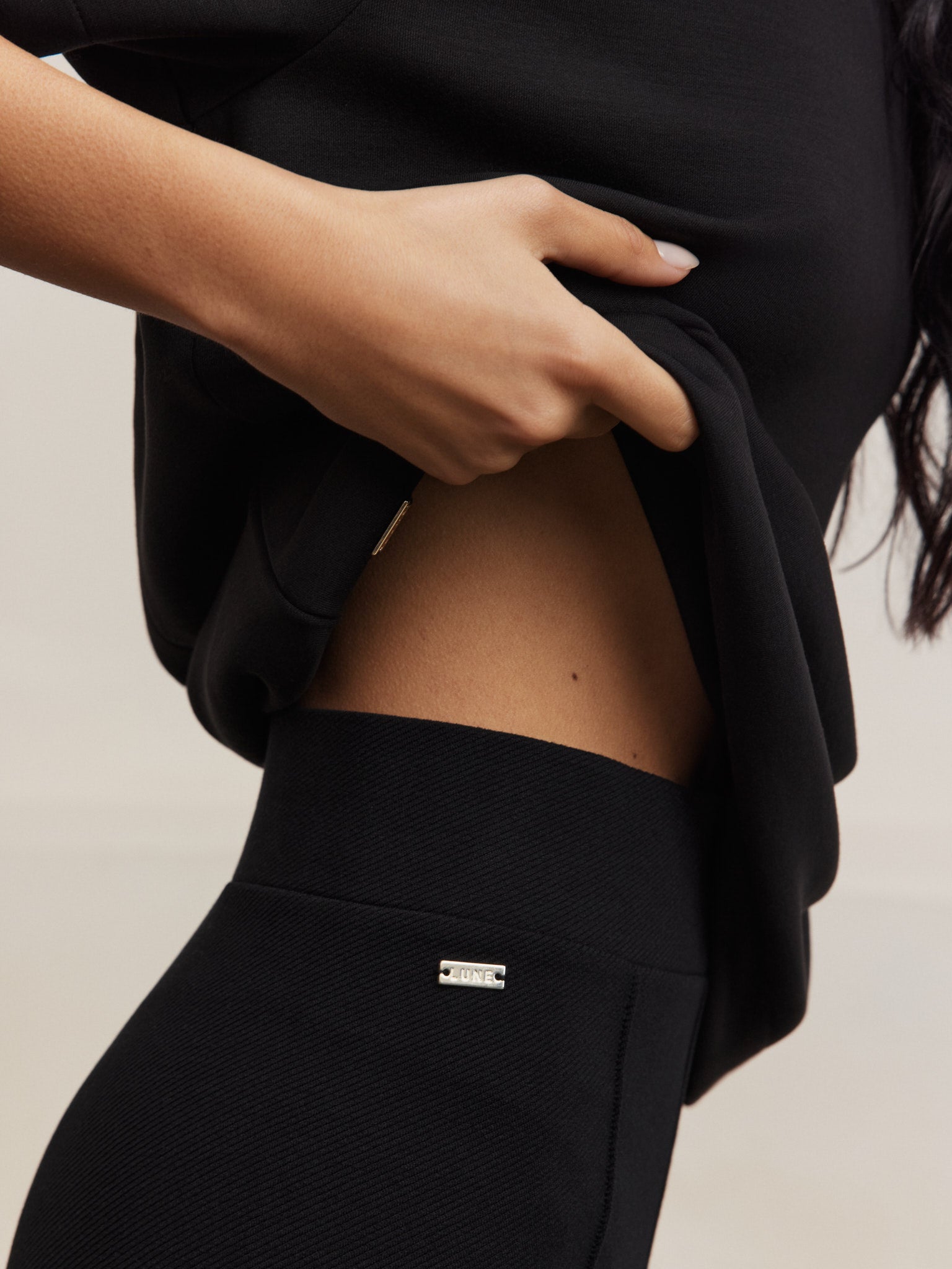 Forest Essential Flared Pants - Black