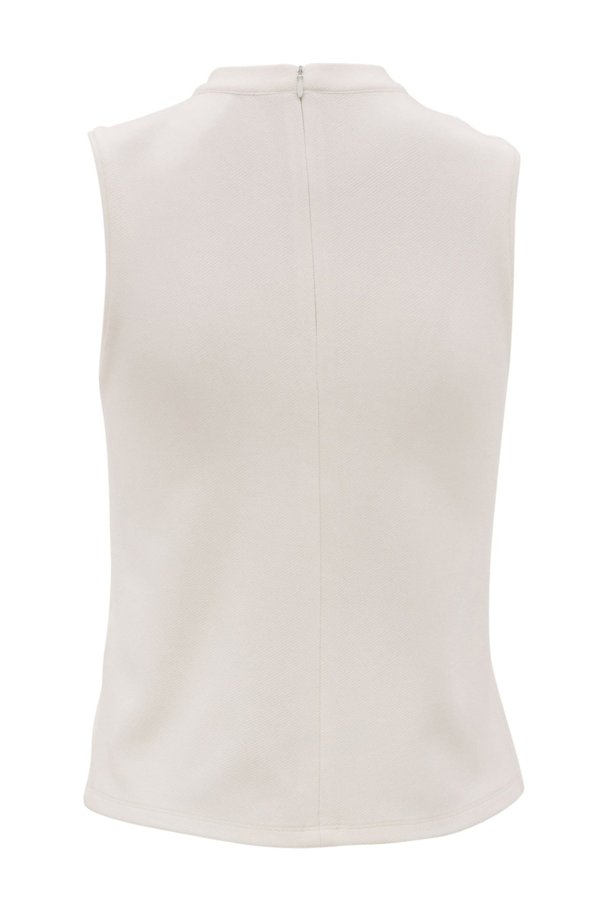 Forest Essential Sleeveless Top - Marshmellow