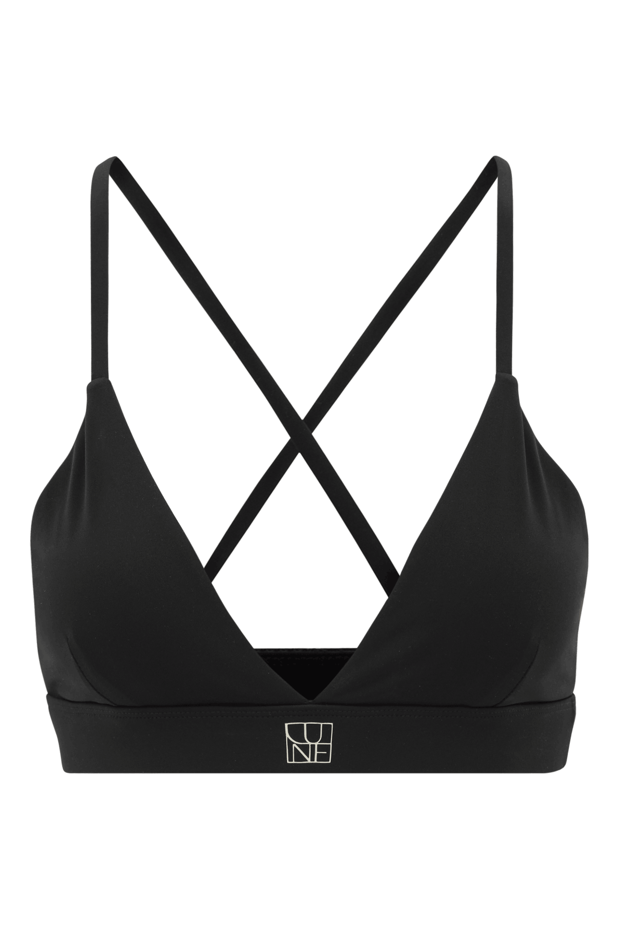 RIVER LIFT cross back bra - Black
