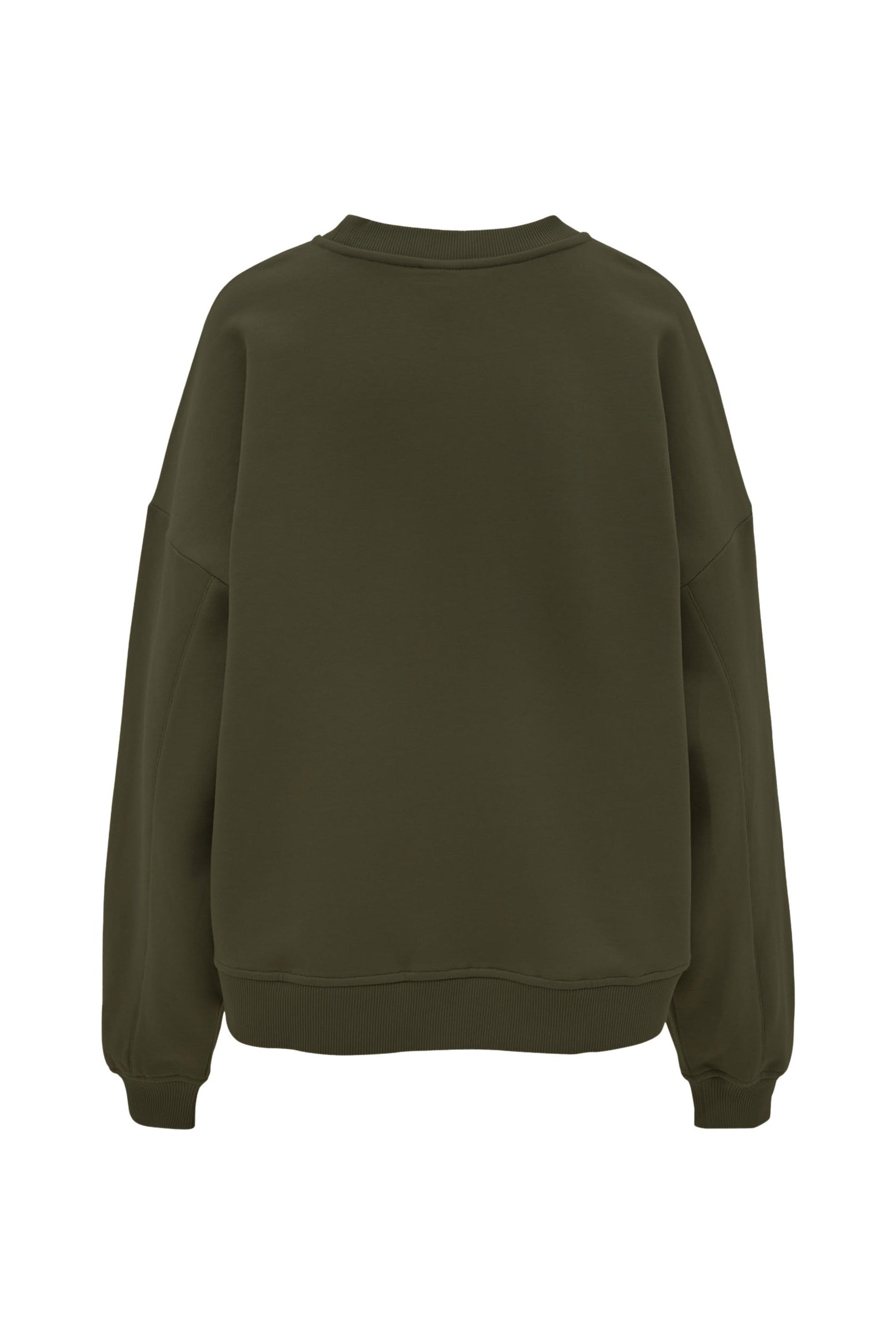 ZANY oversized sweater - Deep Moss