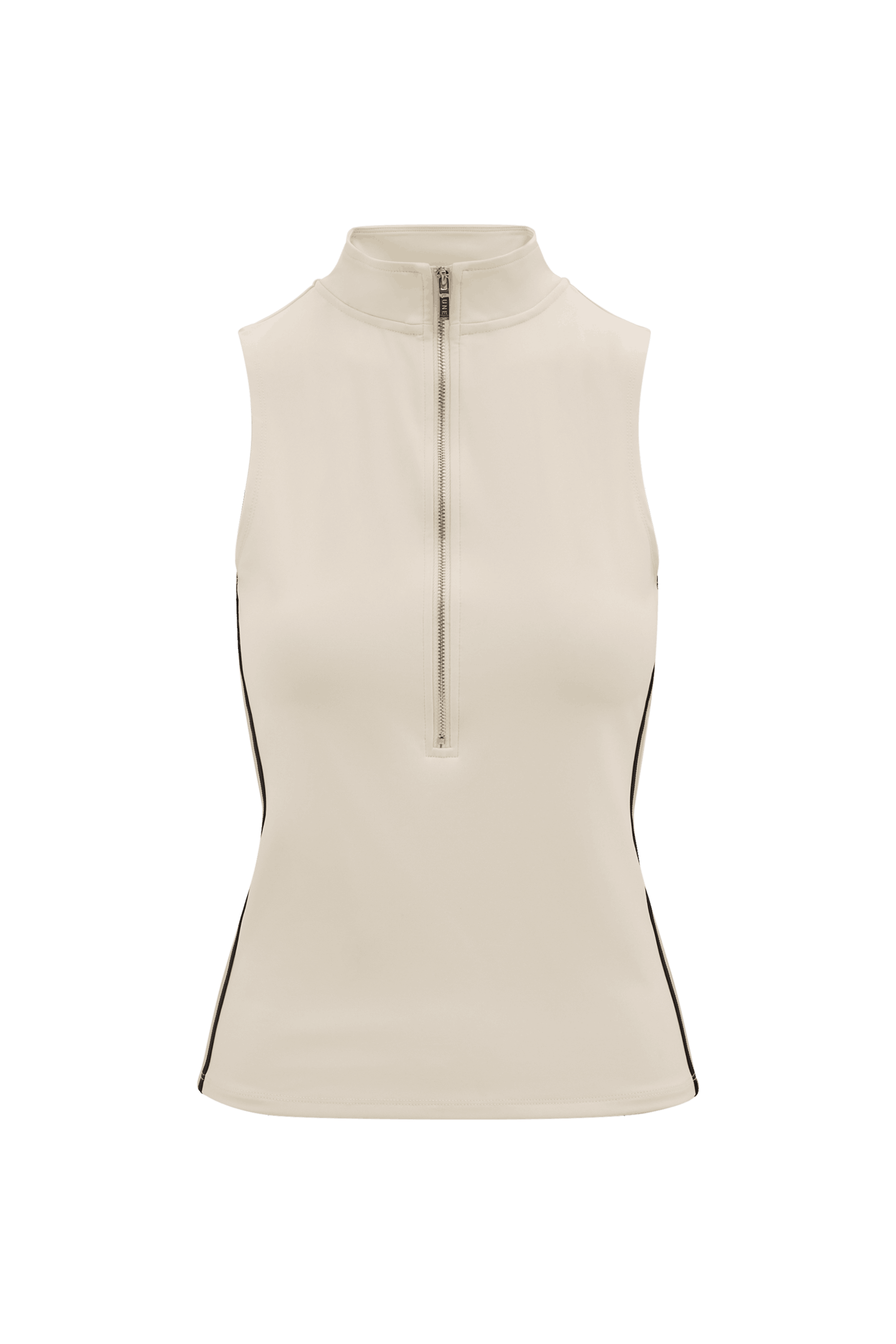 RIVER LIFT Sleeveless polo - Marshmellow