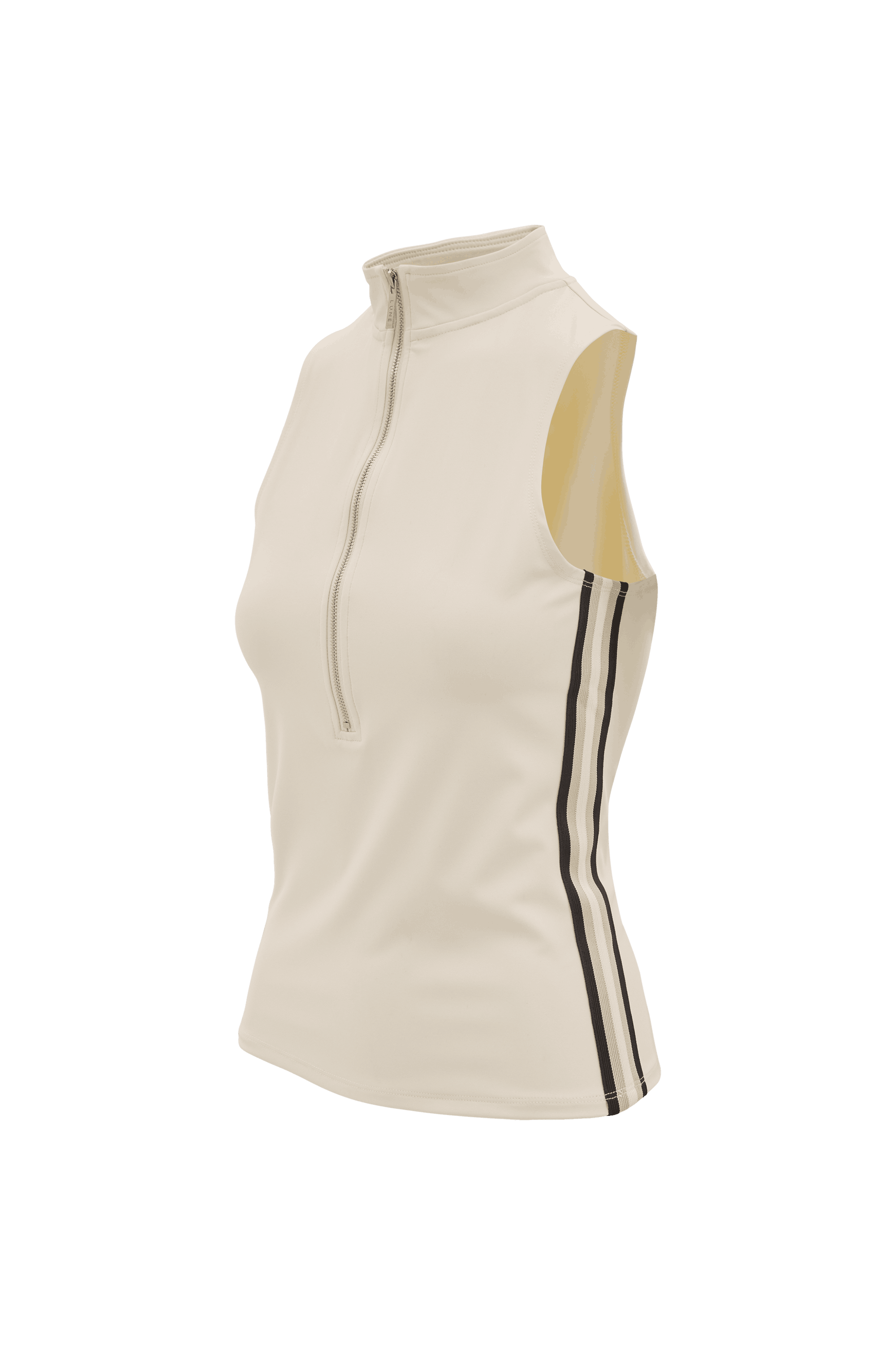 RIVER LIFT Sleeveless polo - Marshmellow
