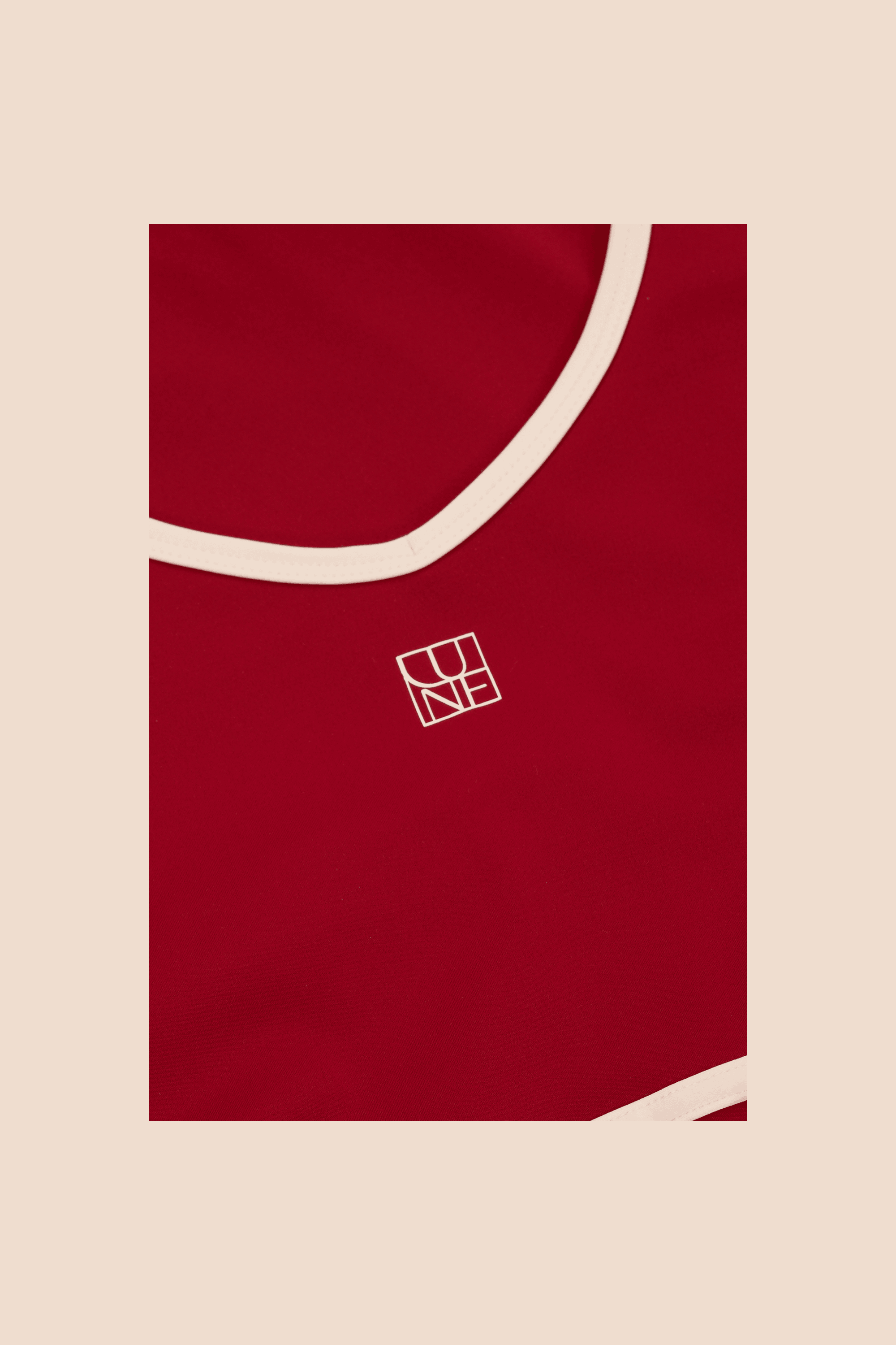 RIVER LIFT V Neck dress - Burgundy