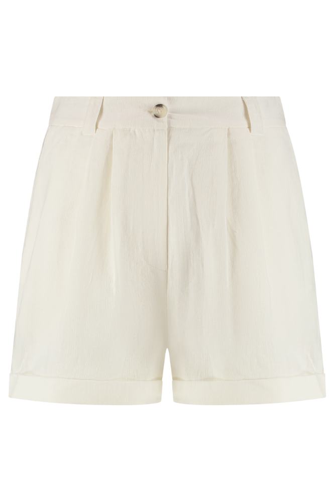 Clover Linen Tailored Short - Marshmellow