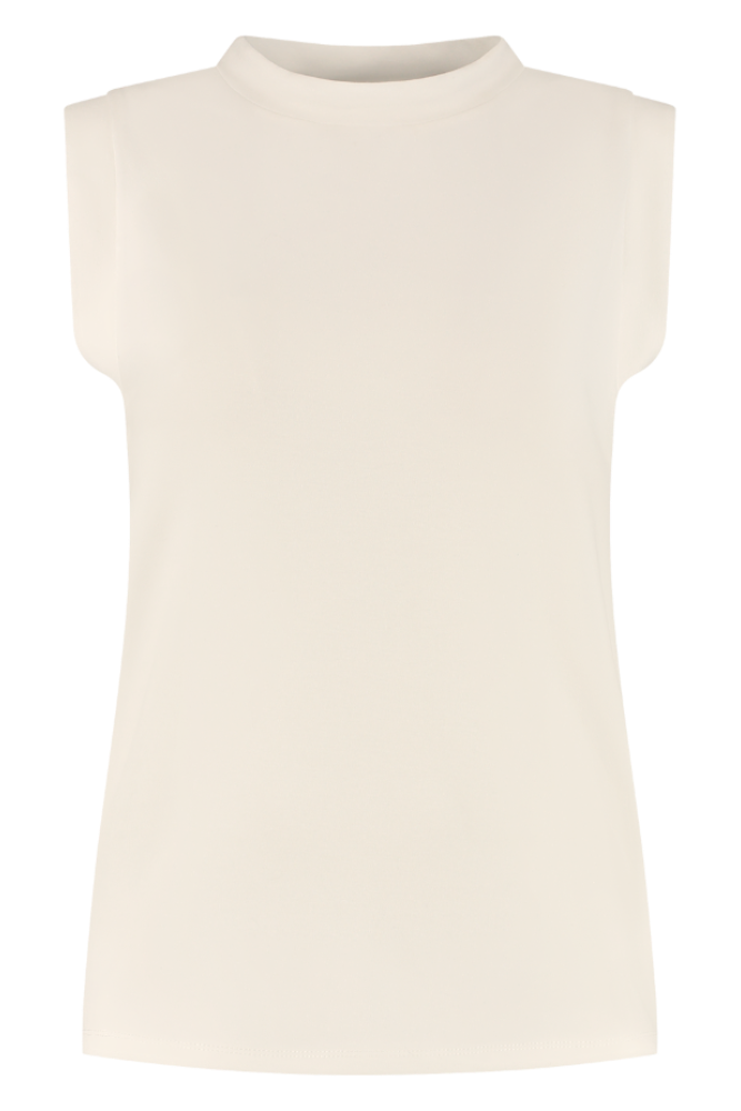 Eva Sleeveless Top - Marshmellow