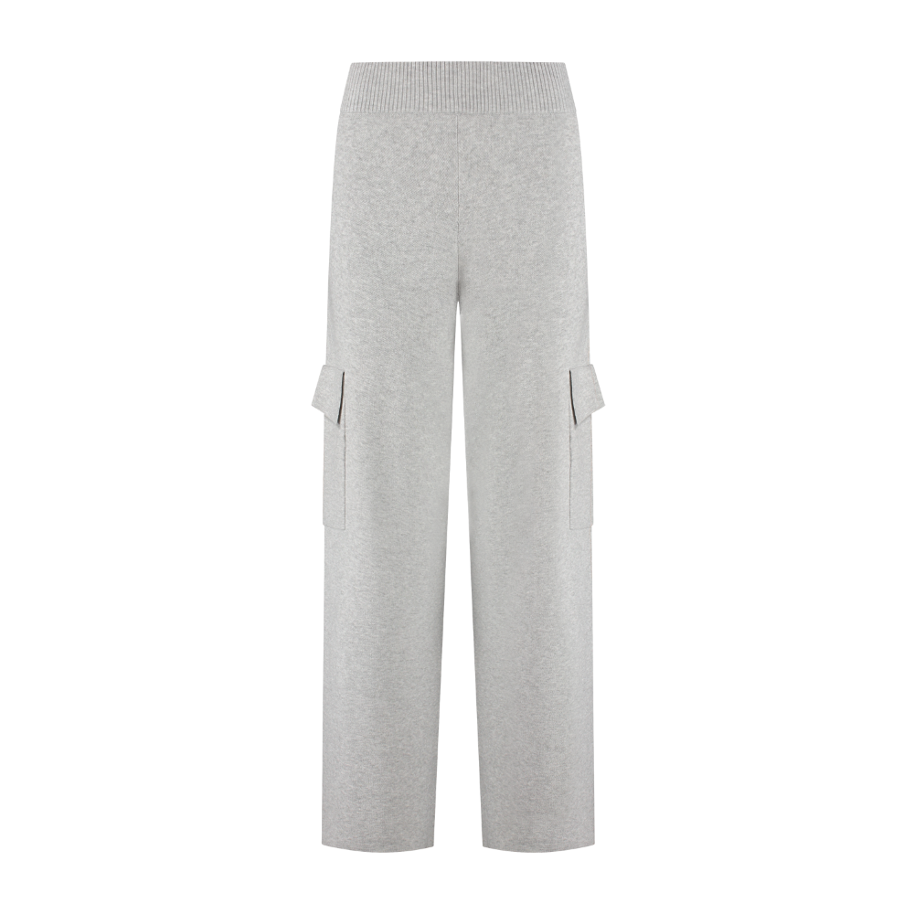 Olly Cargo Pants - Grey Melange
