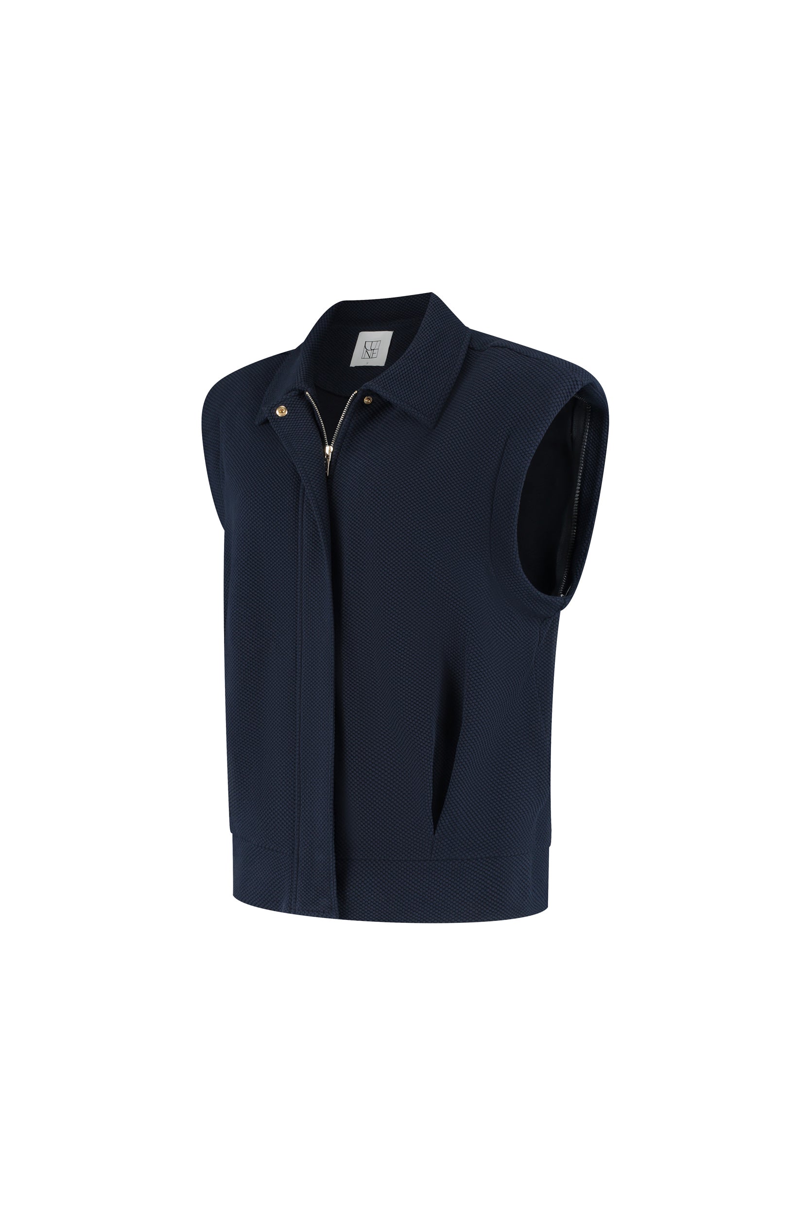 Moon Classic Jacket W Removable Sleeves - Dark Blue