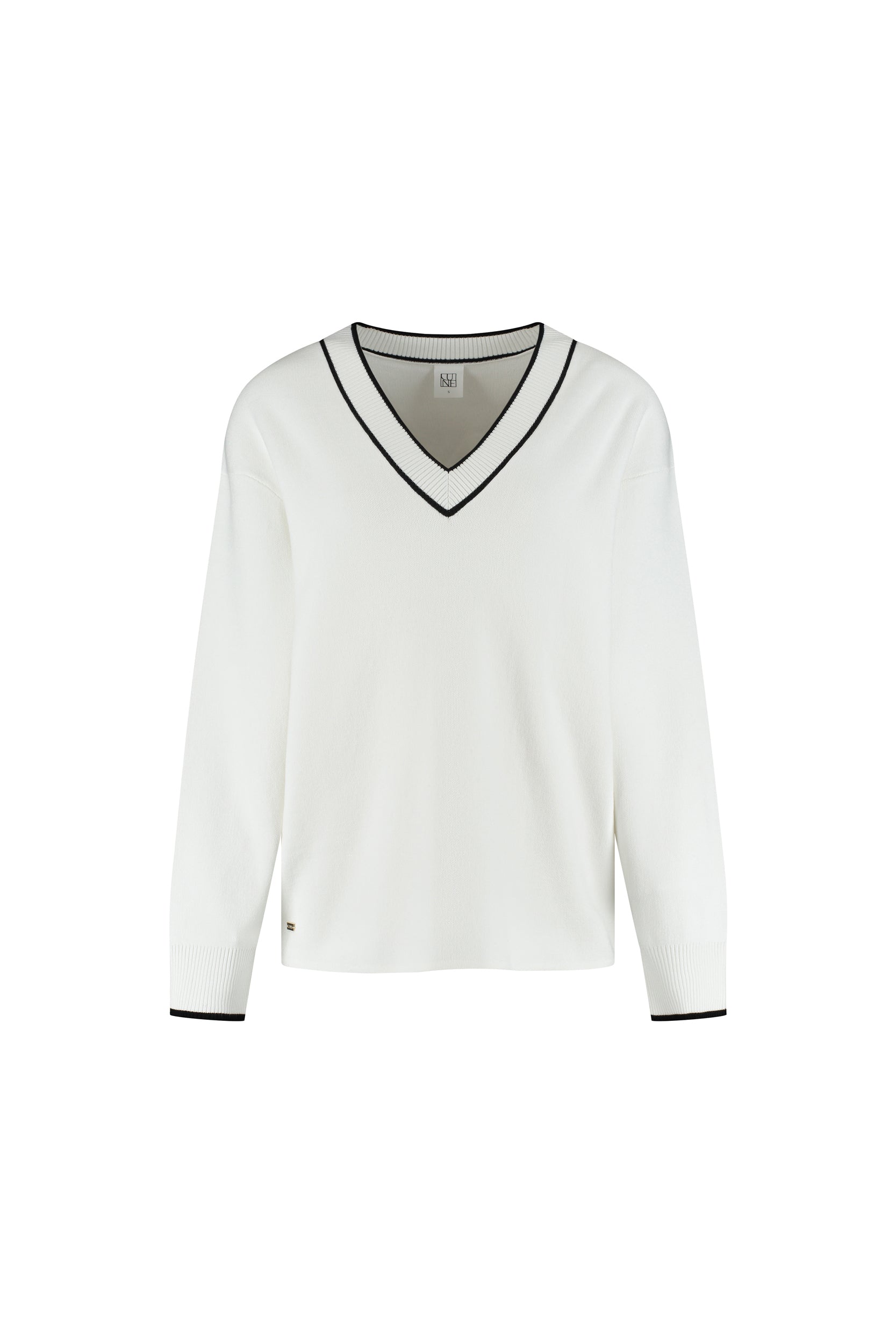 Olly V-Neck Sweater - Marshmellow