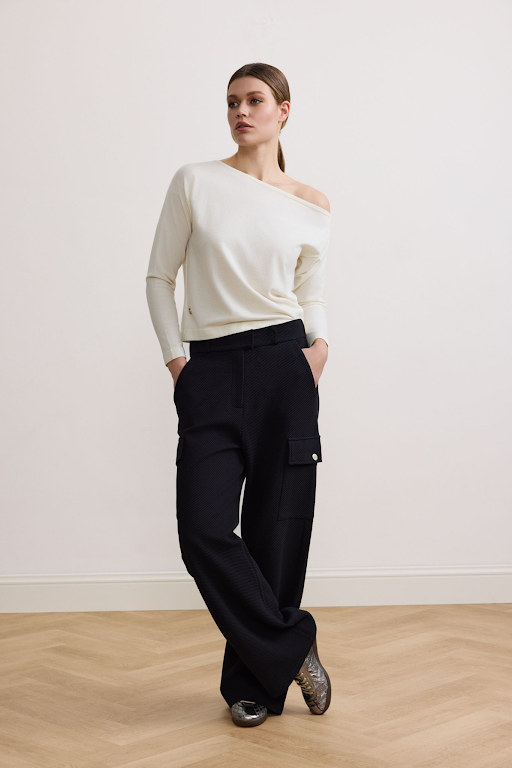 Moon Classic Cargo Pantalon - Black