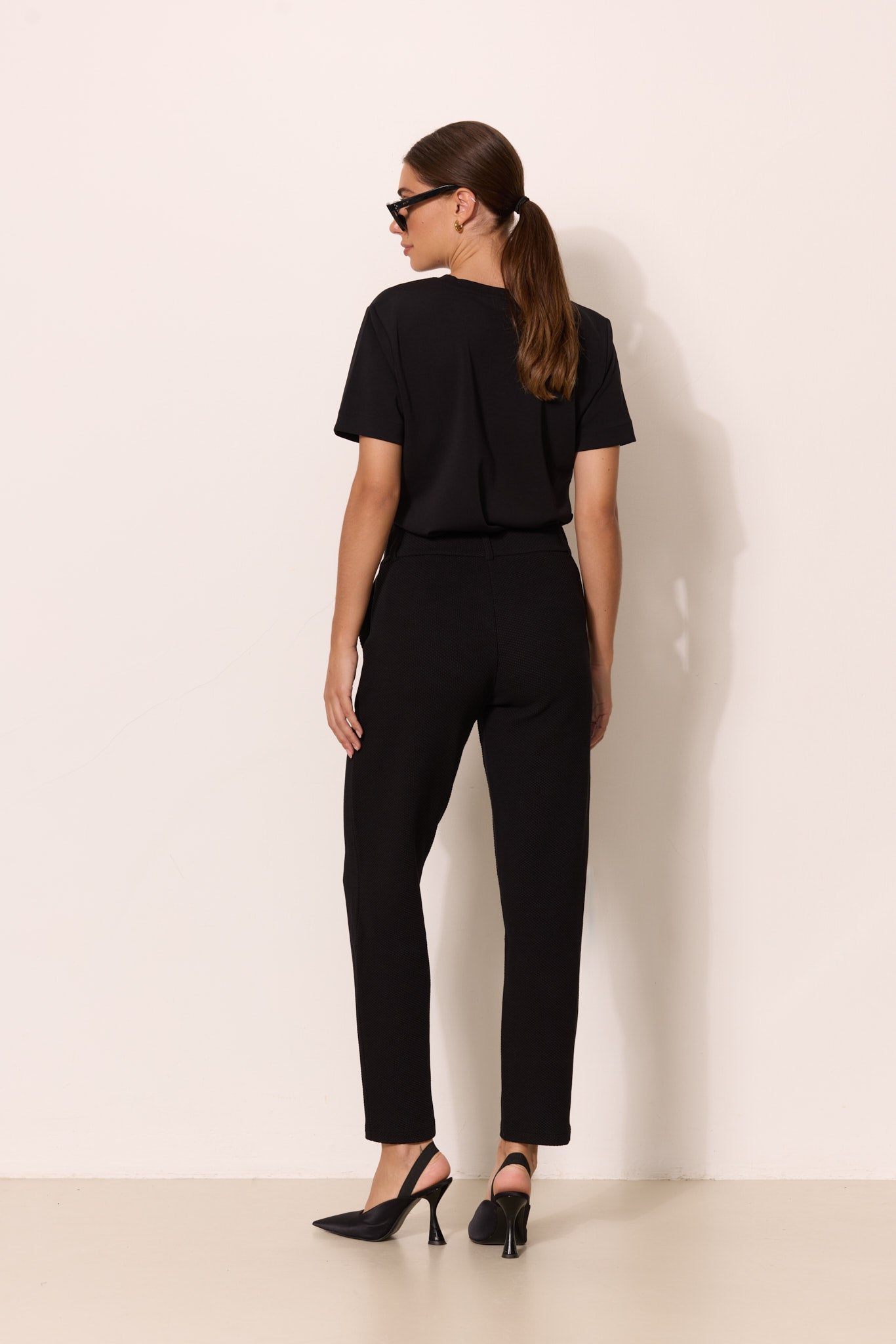 MOON CLASSIC trousers - Black