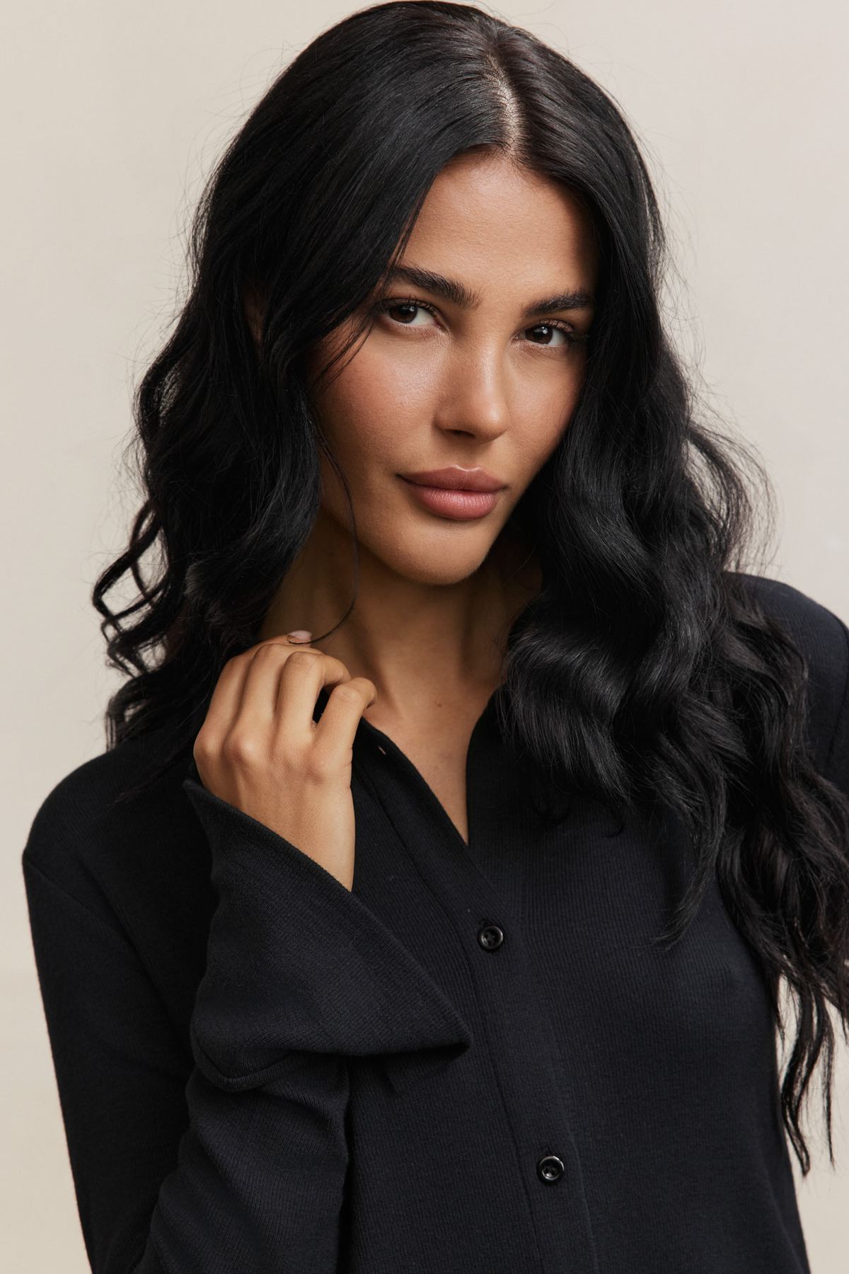 Mila Soft Blouse - Black