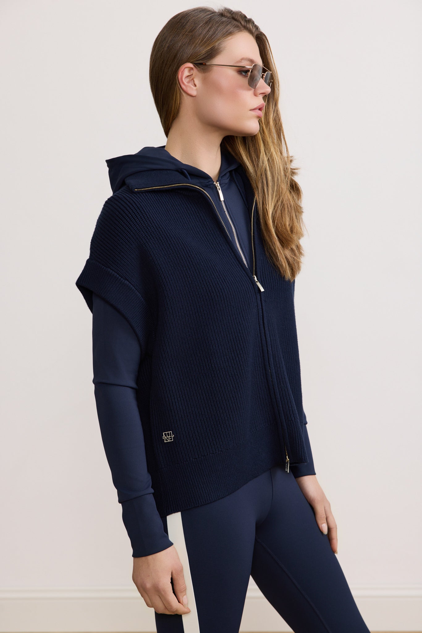 Olly Oversized Spencer - Dark Blue