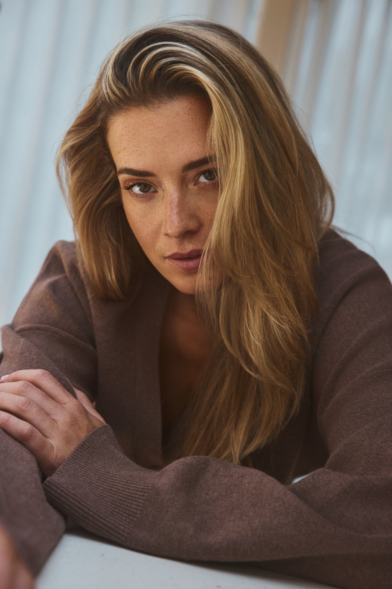 Olly Cardigan - Brown