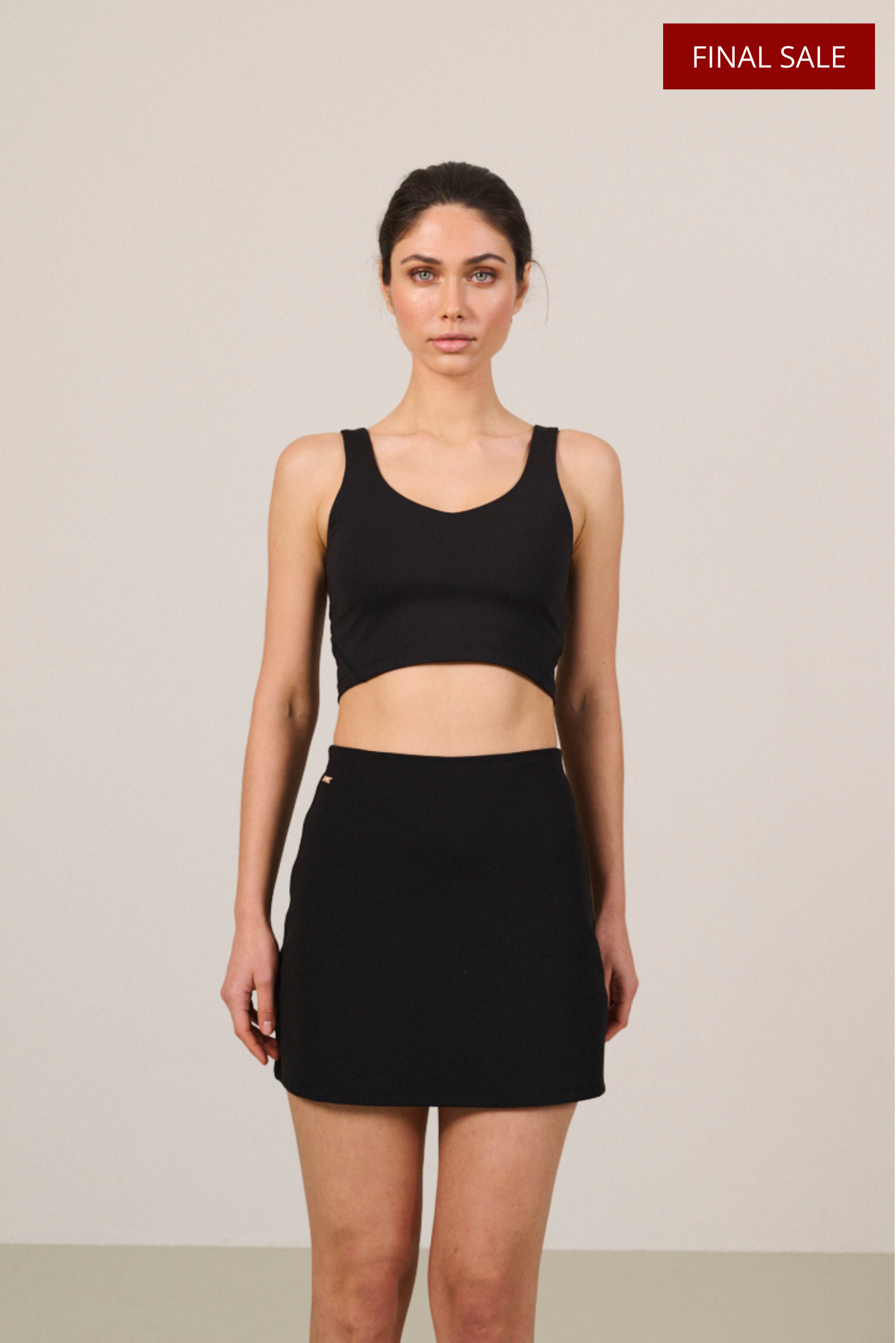 RIVER LIFT tennis top - Black