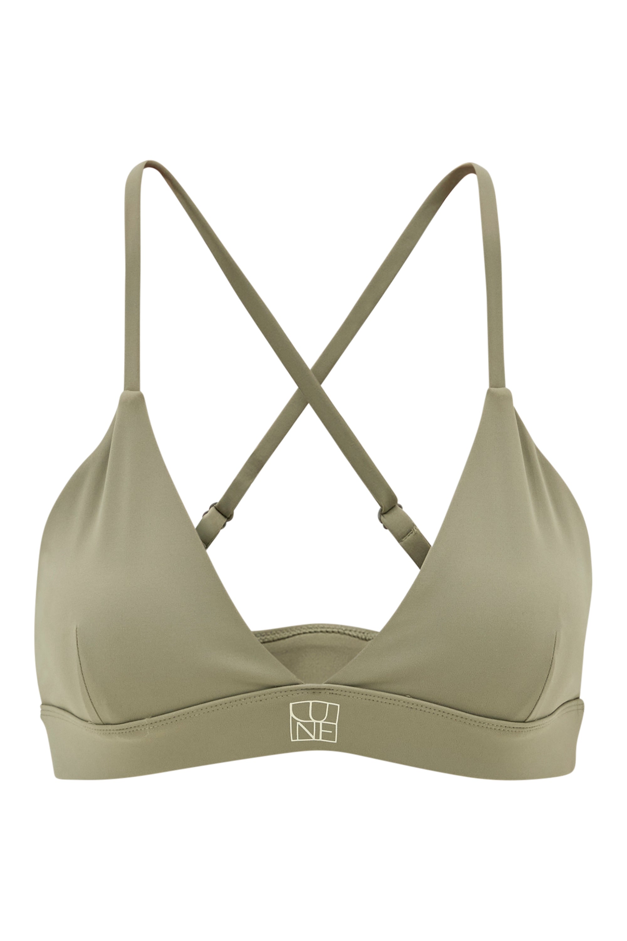 RIVER LIFT cross back bra - Olive