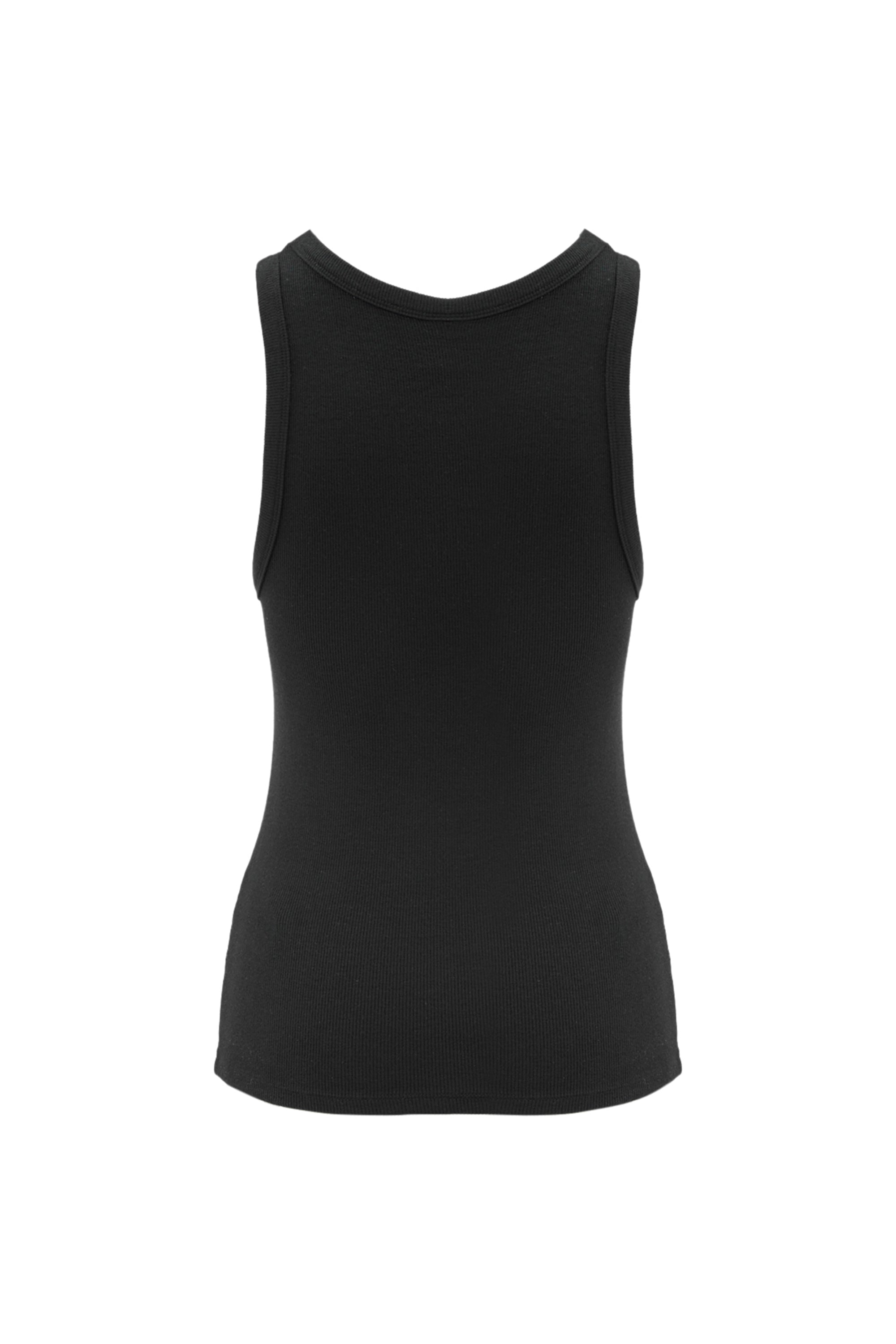 MILA logo soft tanktop - Black