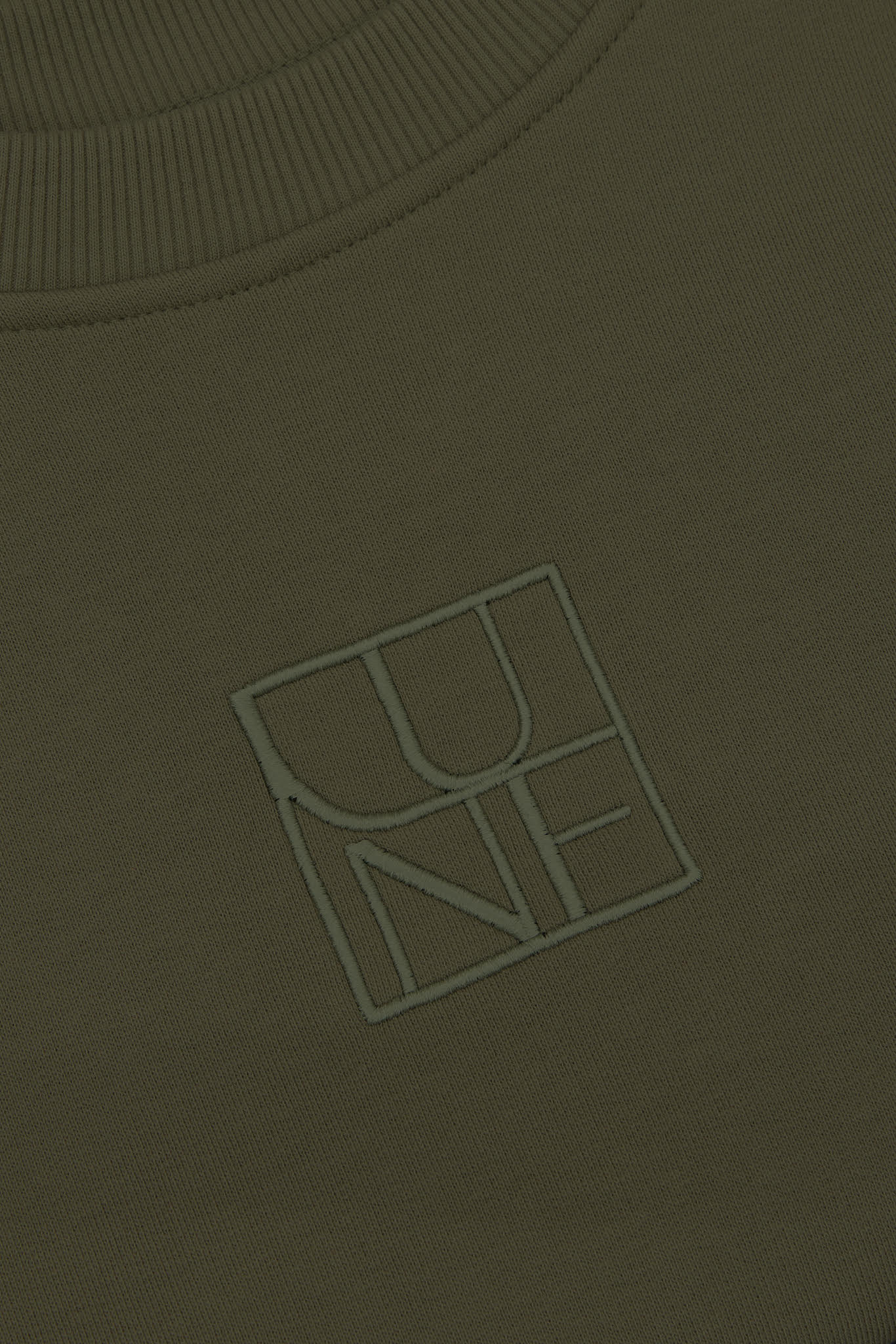 ZANY oversized sweater - Deep Moss