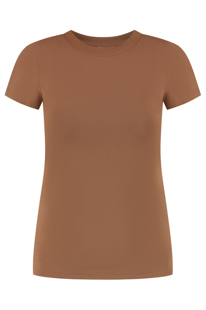 Lilly Tee - Toffee