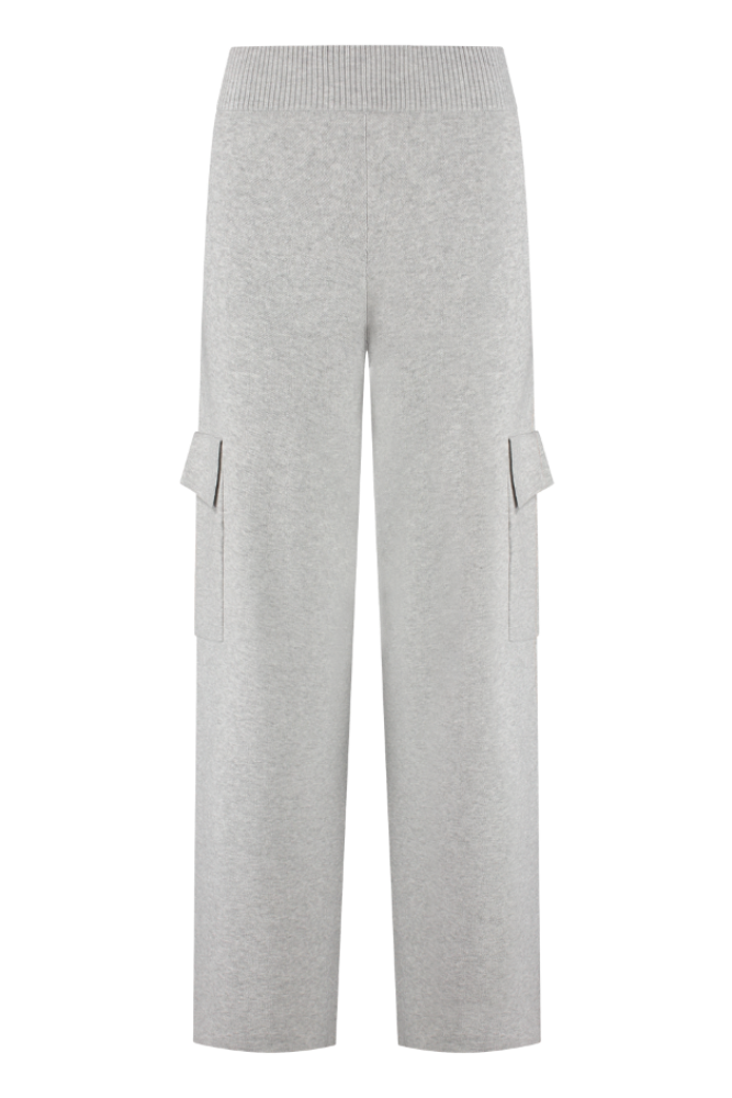 Olly Cargo Pants - Grey Melange