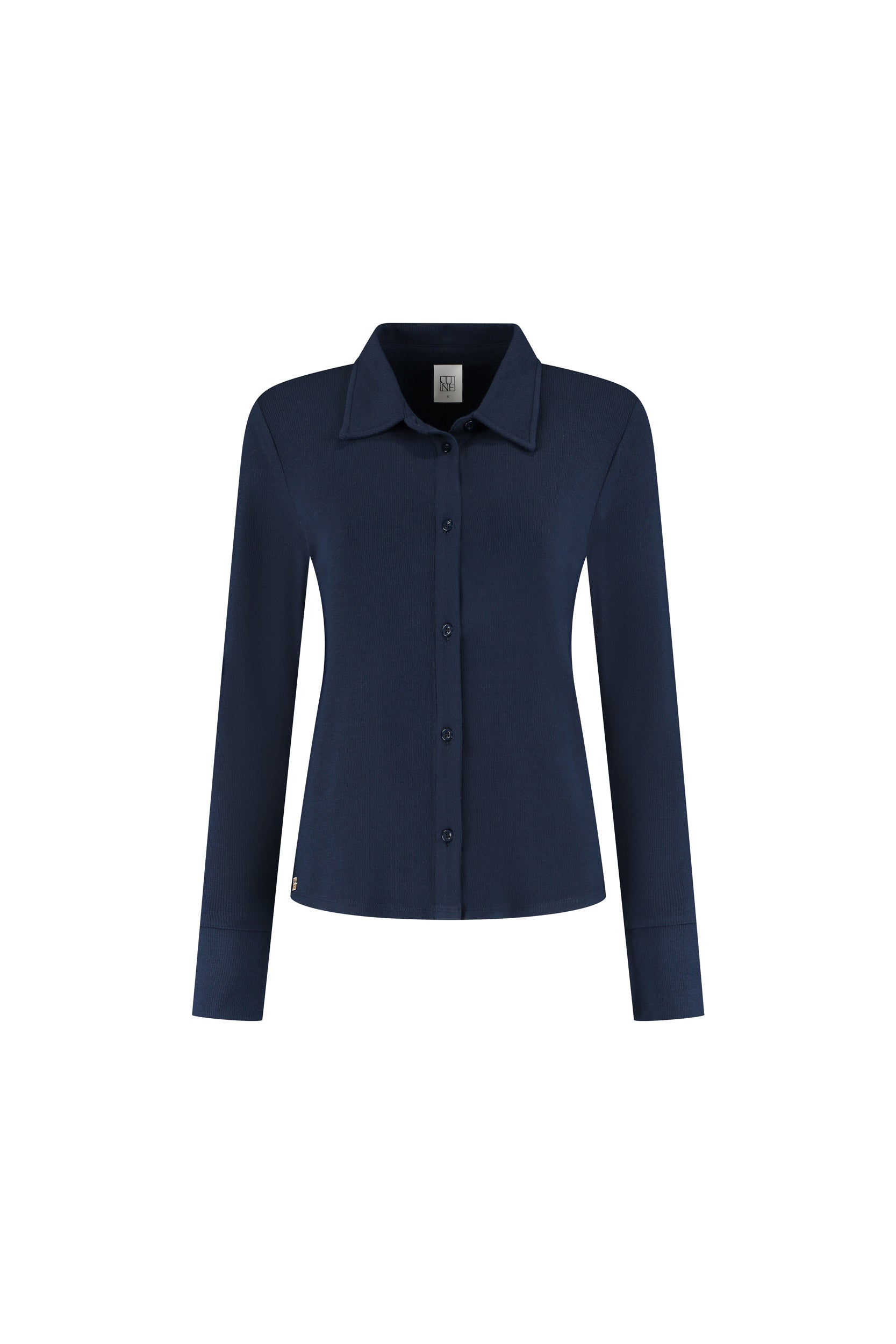 Mila Soft Blouse - Dark Blue