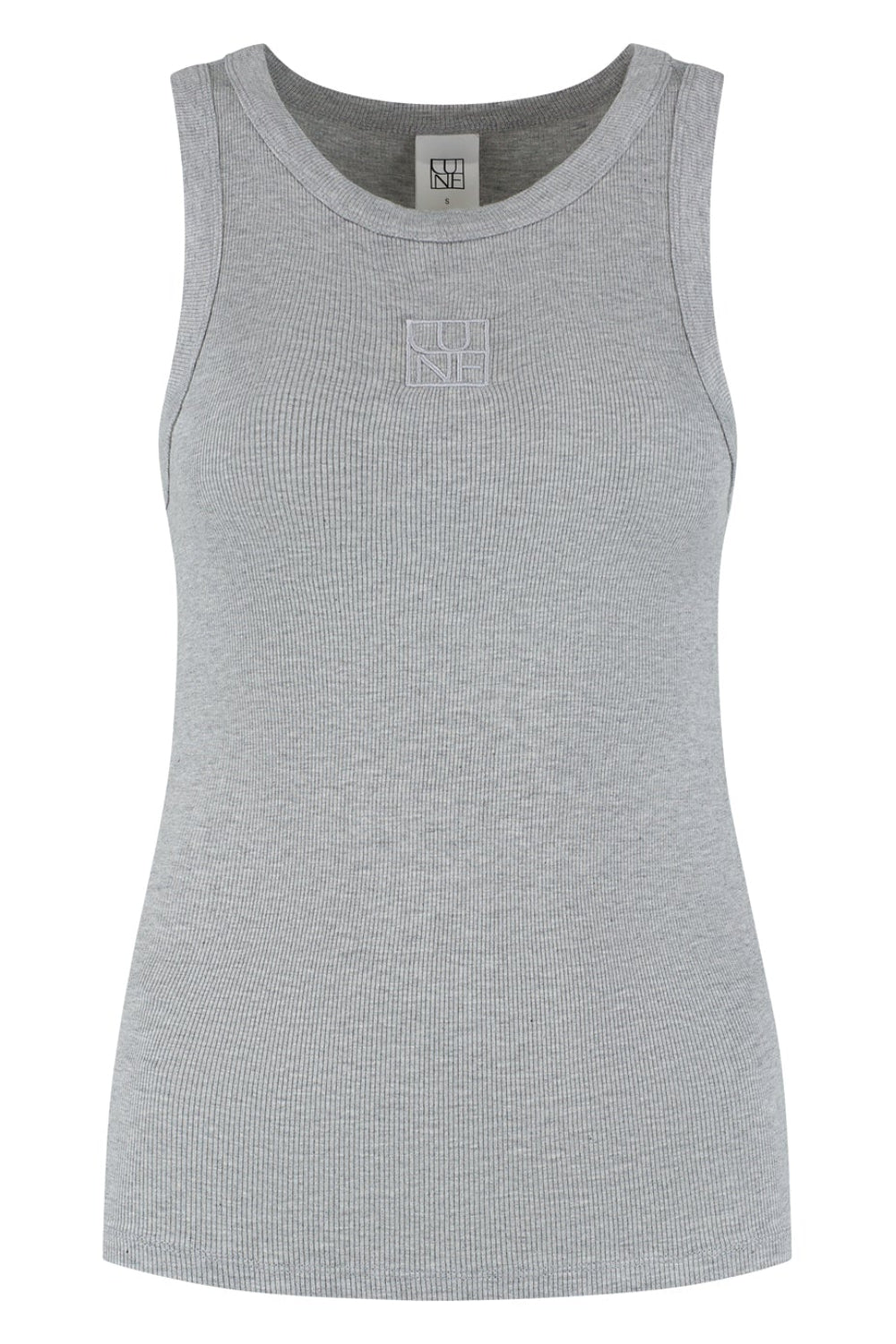 Mila Logo Tanktop - Grey Melange