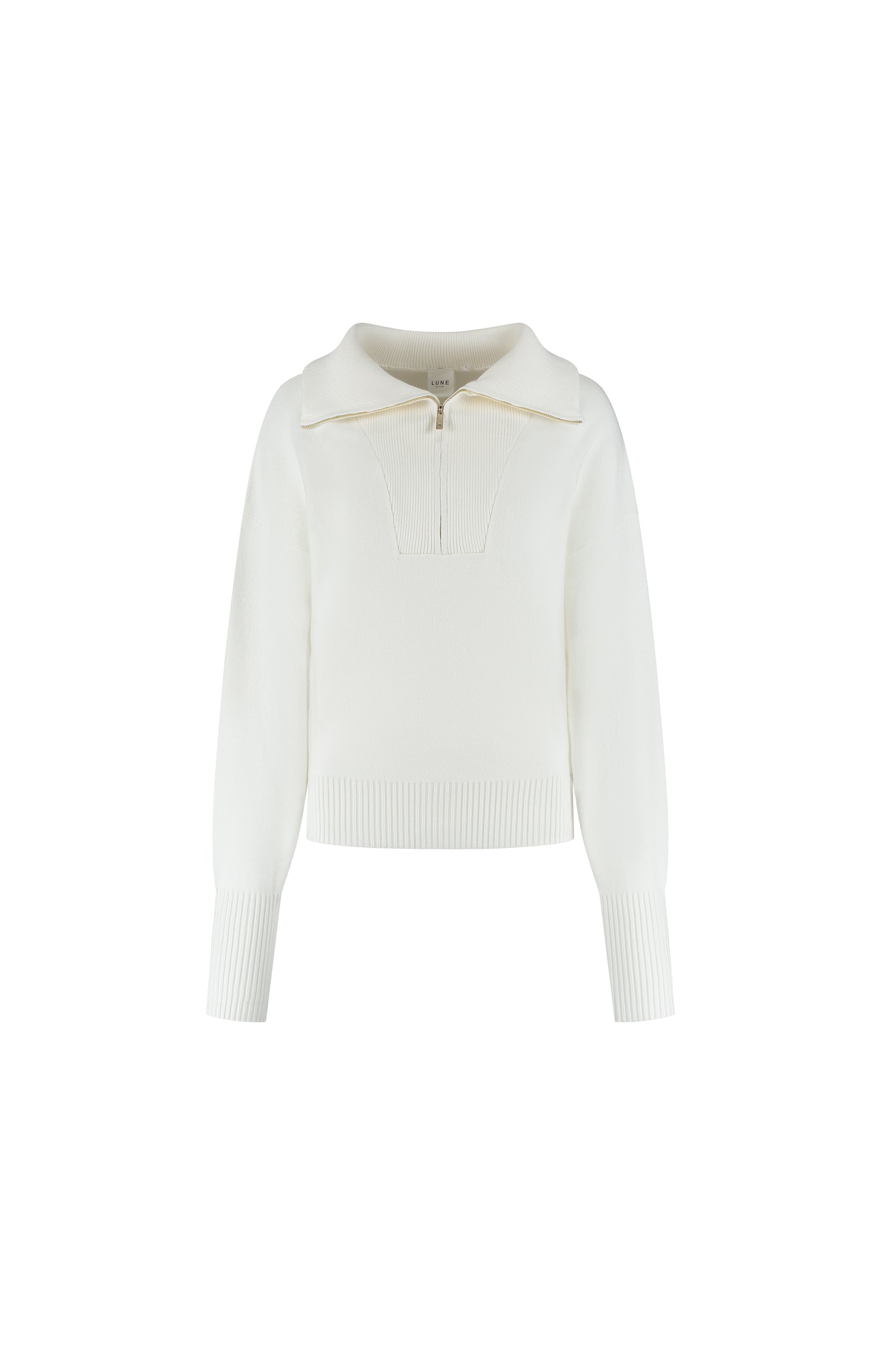 Olly Half-Zip Sweater - Marshmellow