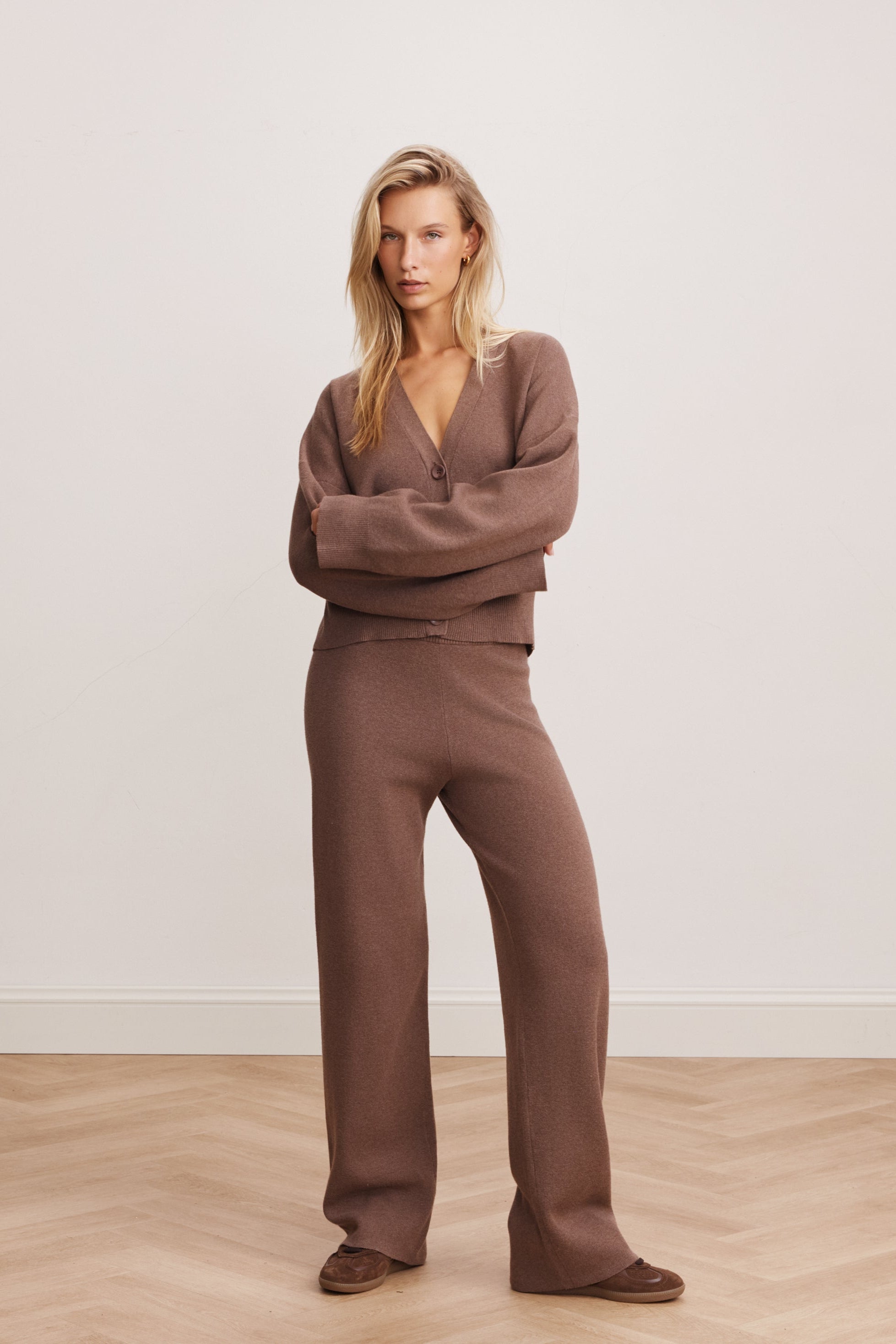 Olly Regular Pants - Brown