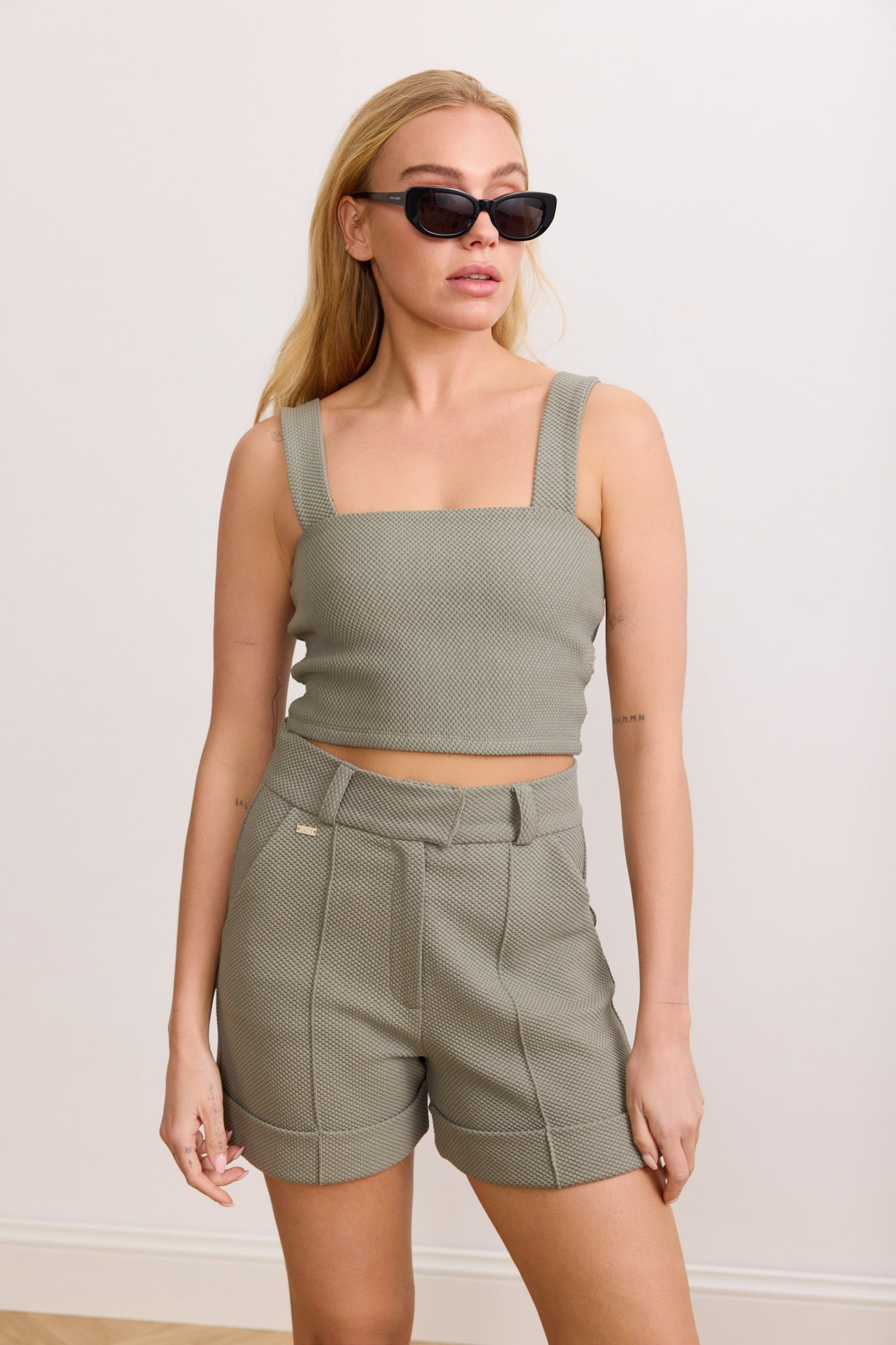 MOON CLASSIC shorts - Olive