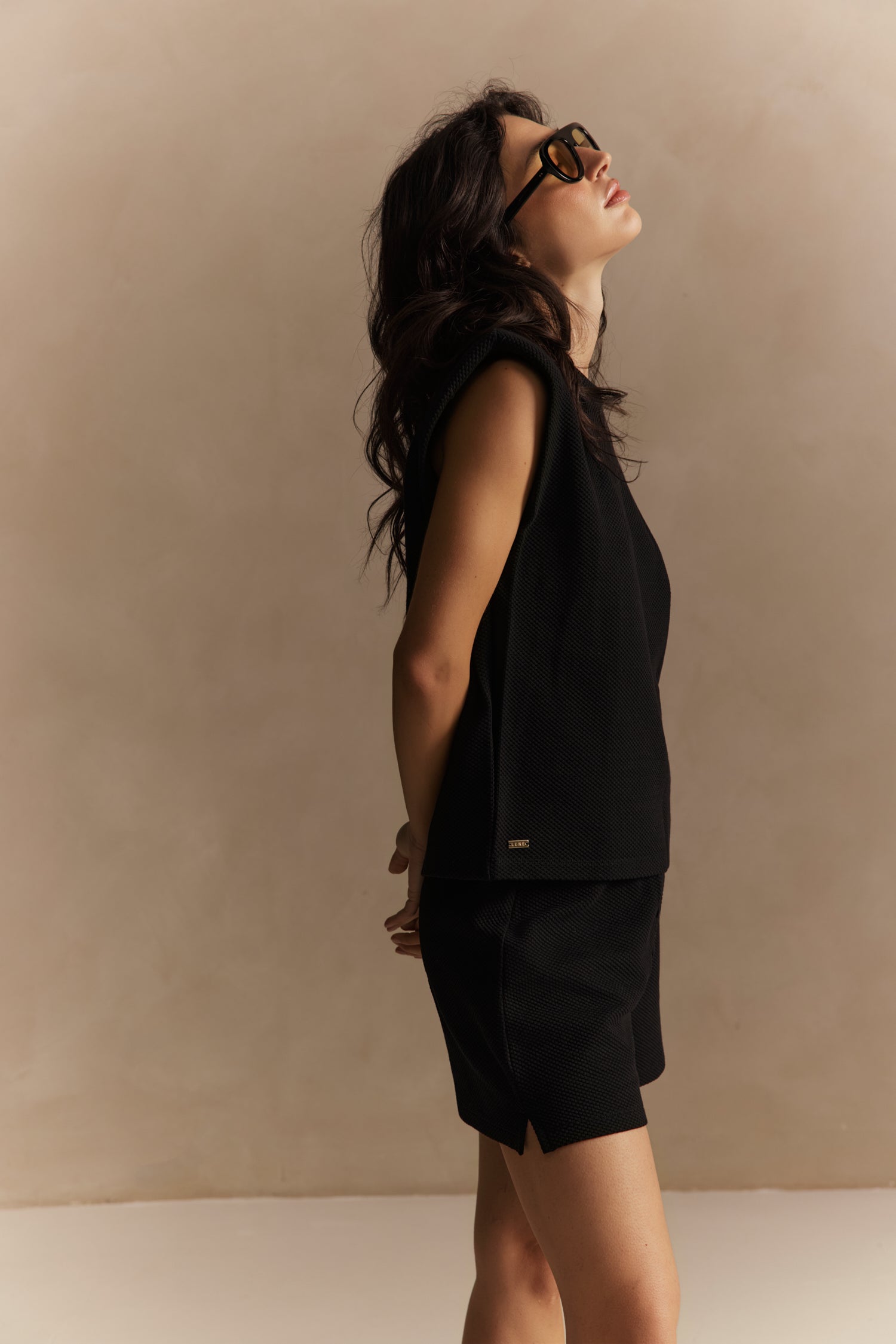 Moon Boxer Shorts - Black