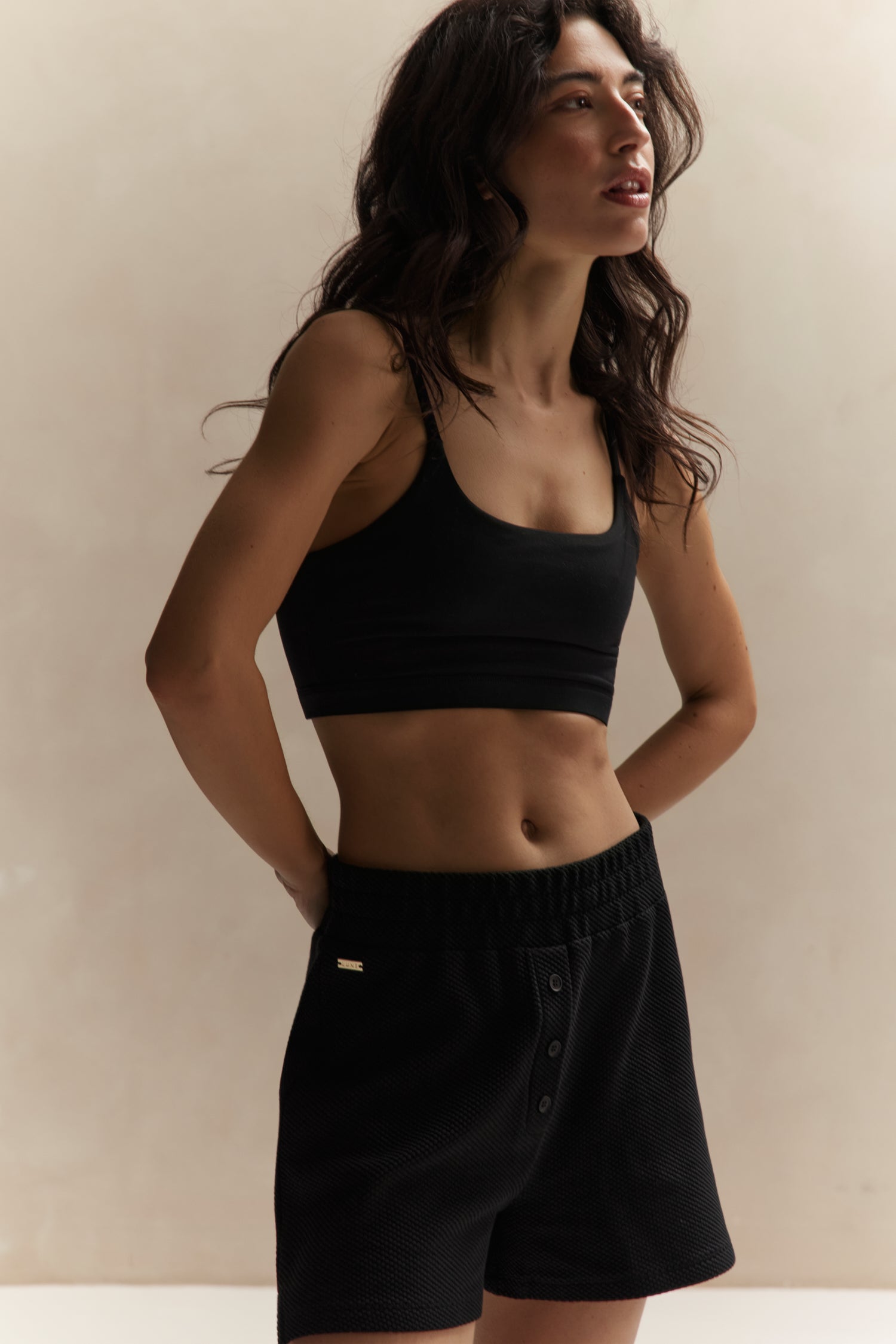 Moon Boxer Shorts - Black