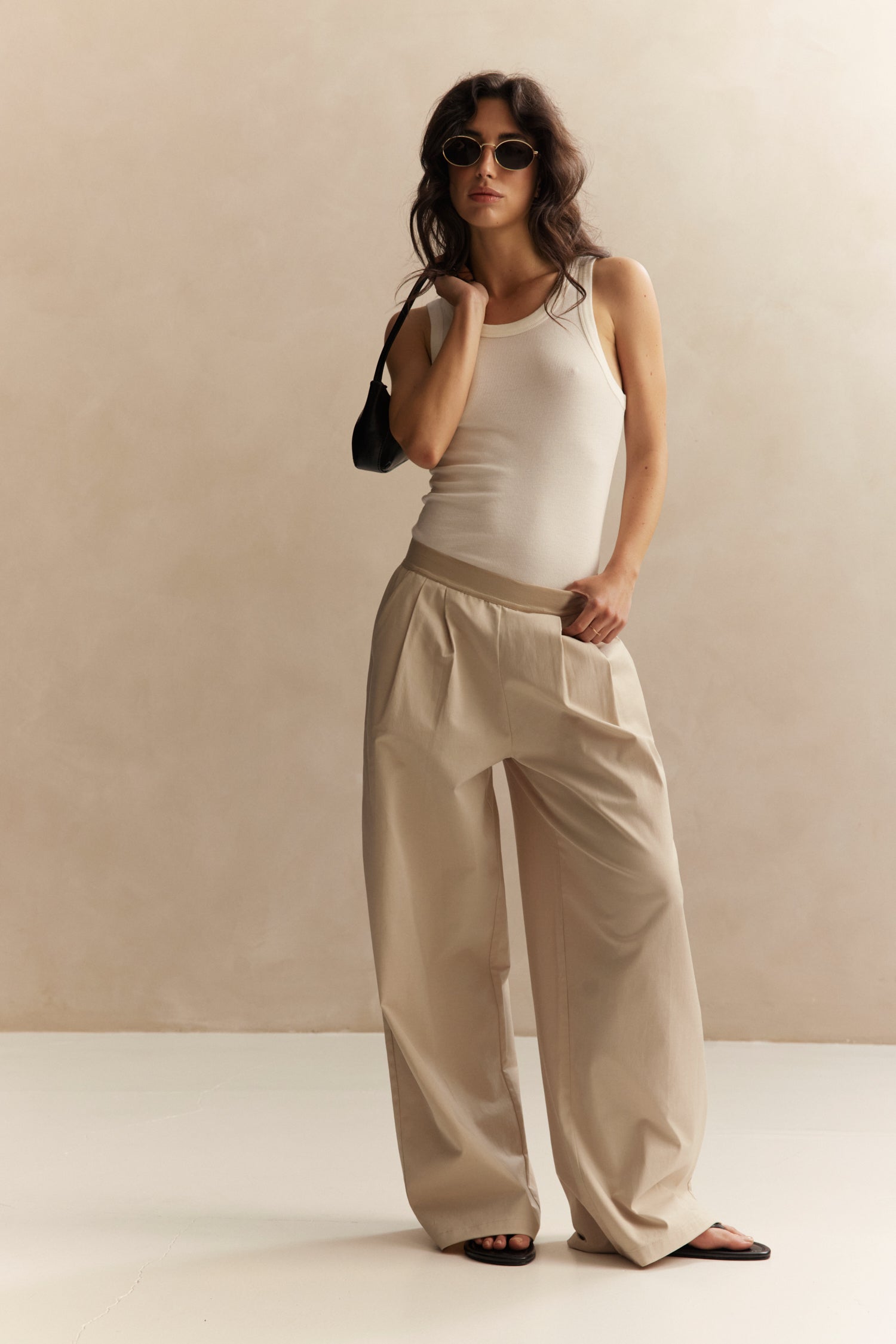 Mila Tank - Creme